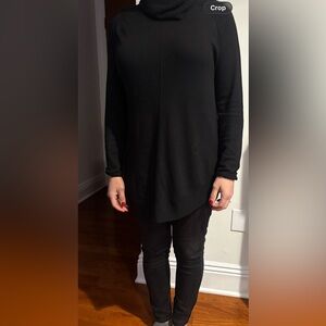 Caslon Black turtleneck Knit Sweater Size S